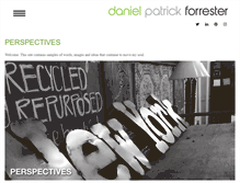 Tablet Screenshot of danielforrester.com